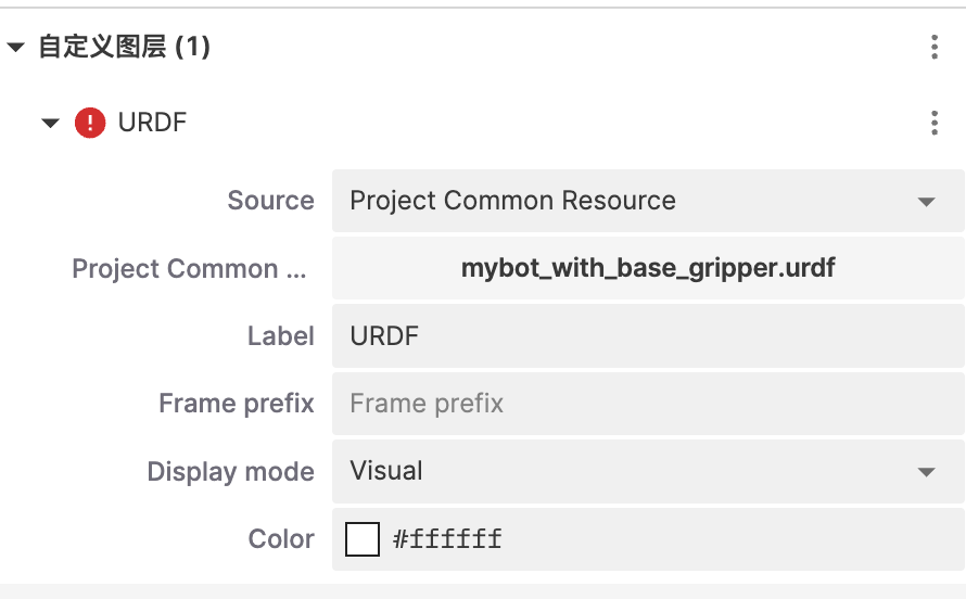 URDF-project-common-resource-selected